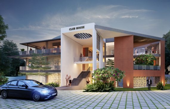 AJL Homes 3 BHK villa exterior